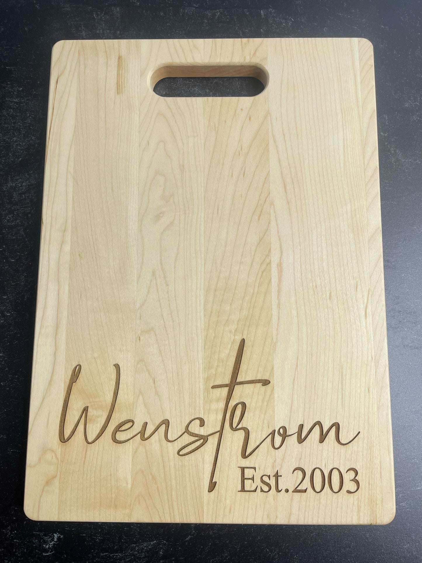 Engraved Cutting Board, Personalized