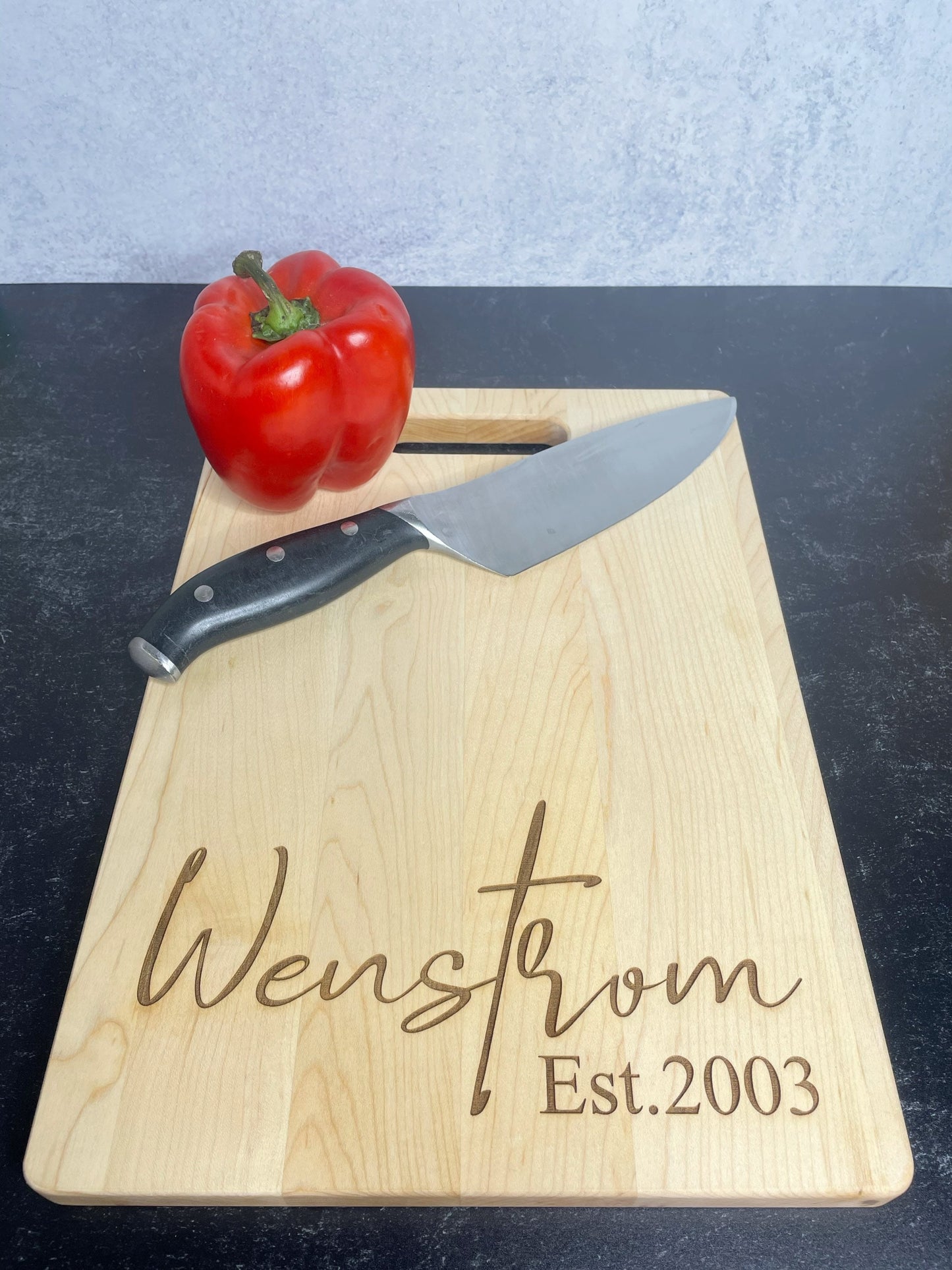 Engraved Cutting Board, Personalized