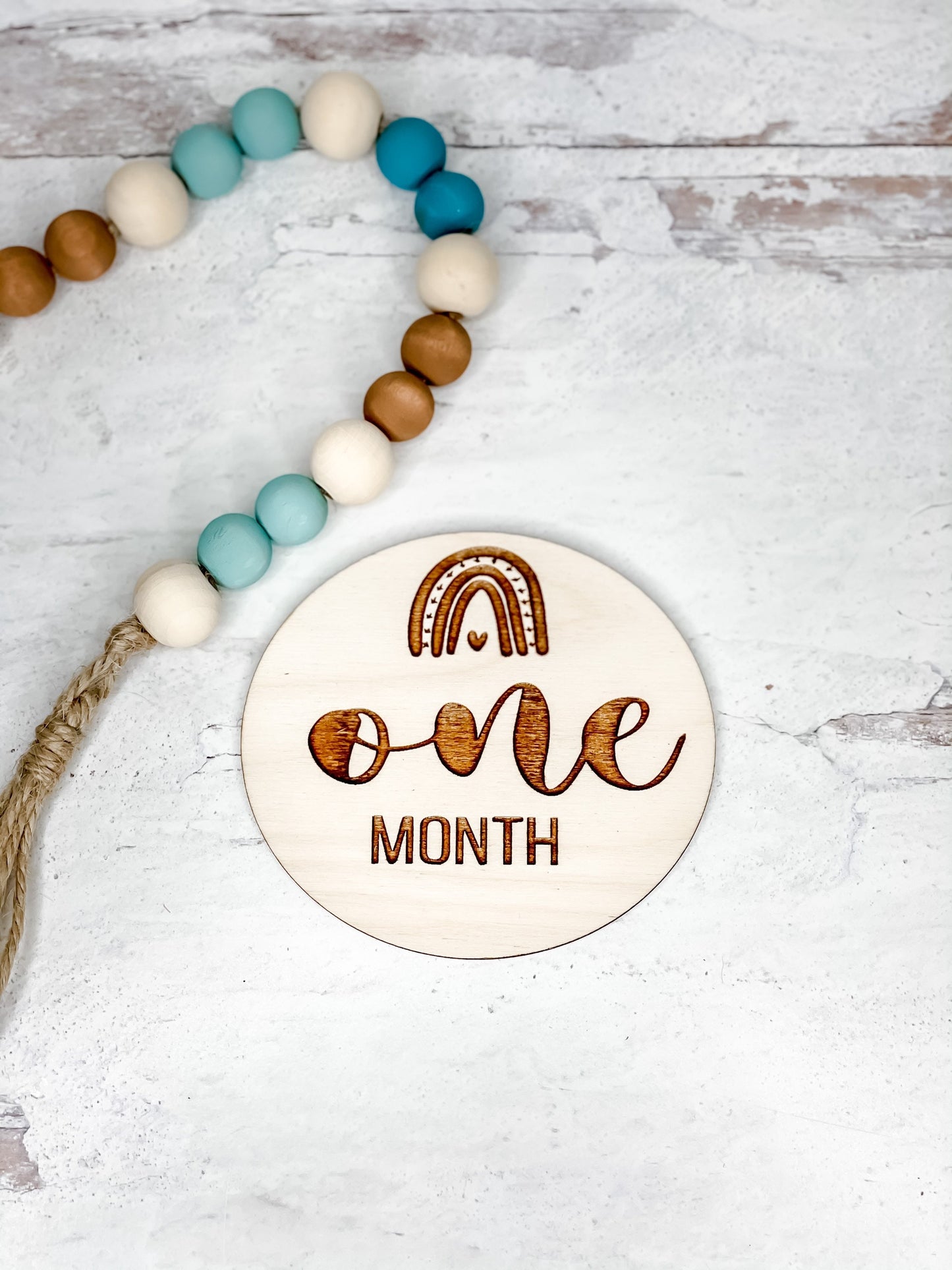 Baby Monthly Milestones, Rainbow