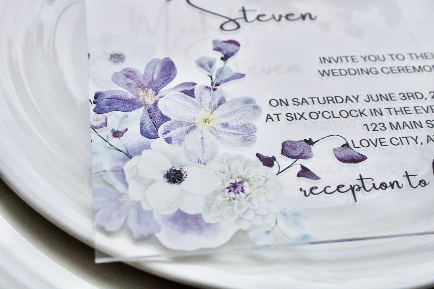 Elegant Wedding Invitations