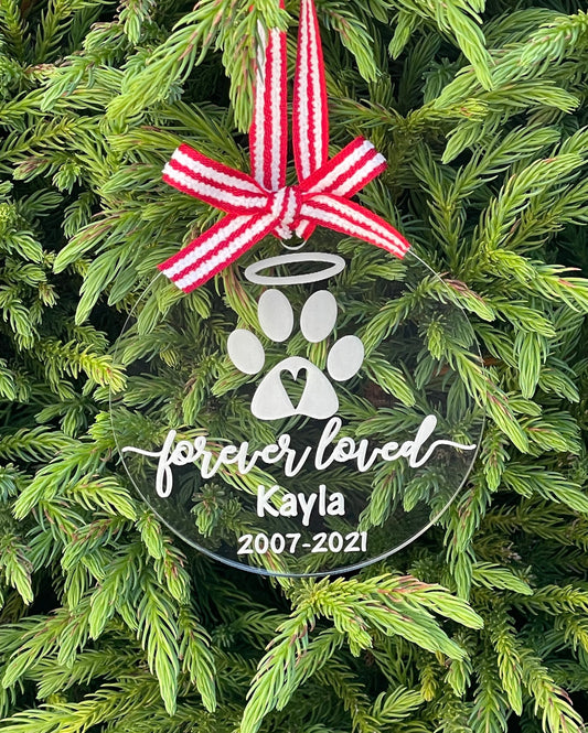 Pet Memorial Ornament